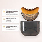 Lyffe BeautyBrush: raikkaammat kasvot 90 sekunnissa, erittäin pehmeät harjakset, ei öljyä