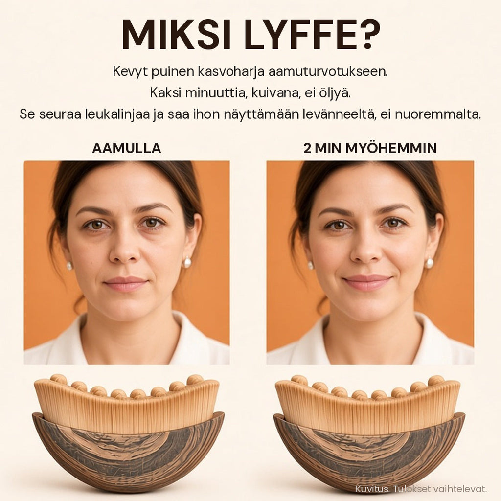 Miksi Lyffe: aamulla ja 2 minuuttia myöhemmin