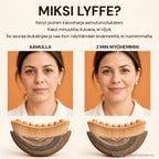 Miksi Lyffe: aamulla ja 2 minuuttia myöhemmin