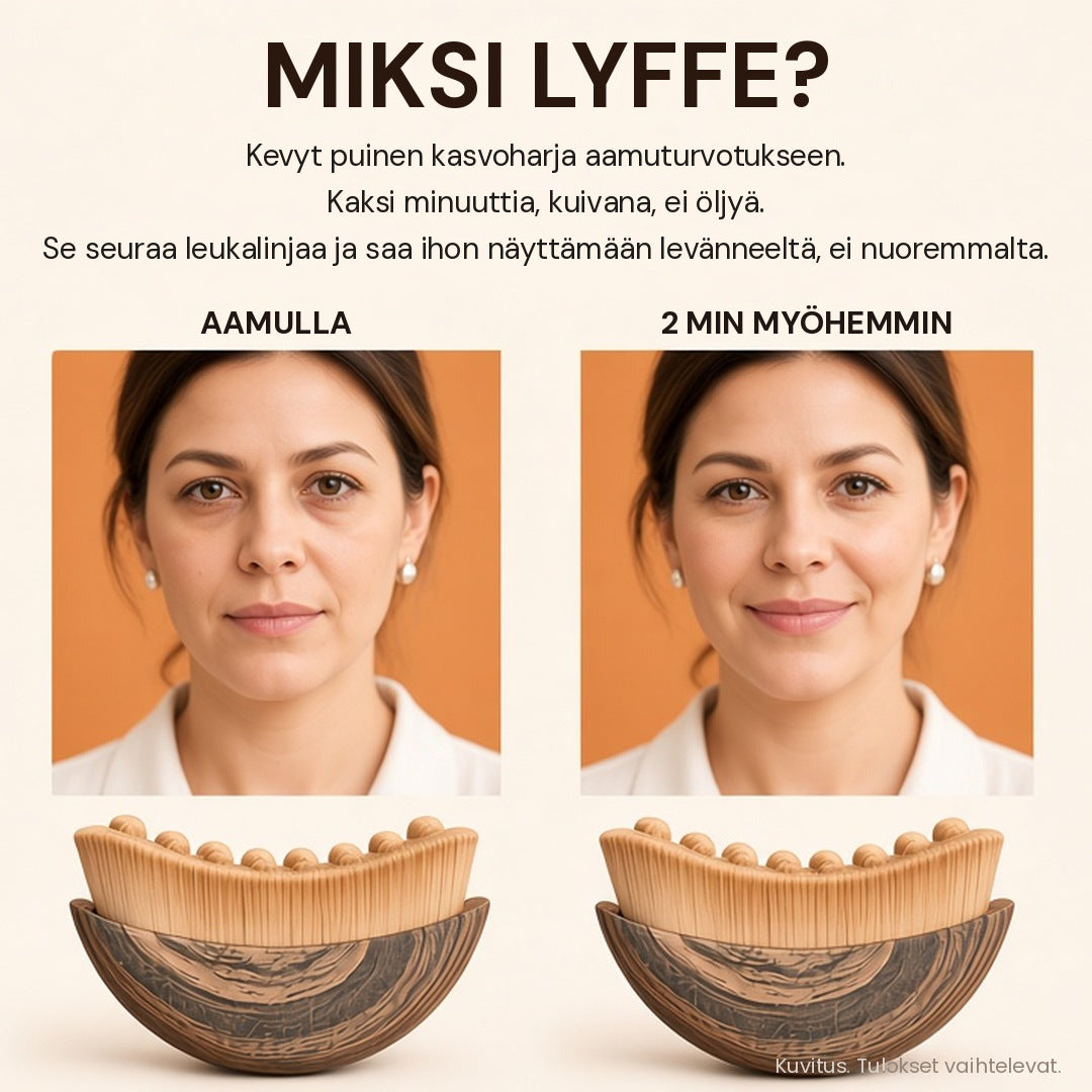 Miksi Lyffe: aamulla ja 2 minuuttia myöhemmin